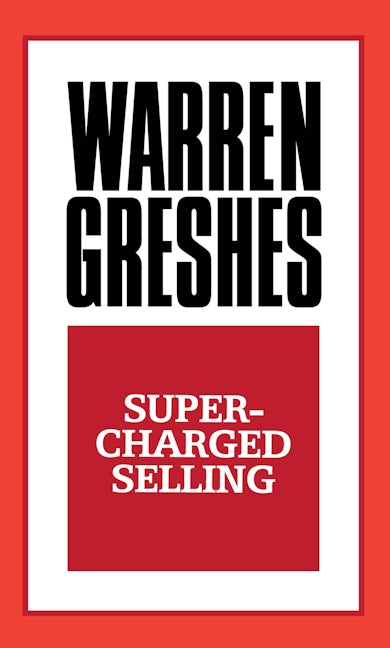 Book cover image for Supercharged Selling ISBN: 9781722500245